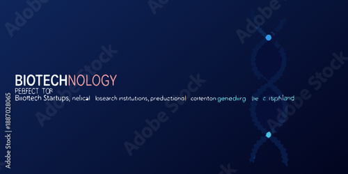 Biotechnology and dna structure a visual representation of genetic research