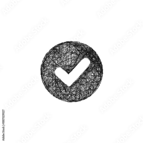 Sketch check-circle icon design