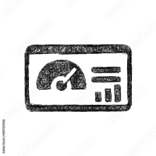 Sketch dashboard icon design