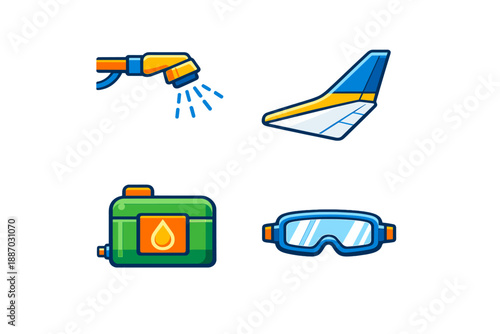 Tools and equipment for aviation maintenance with a focus on safety and efficiency