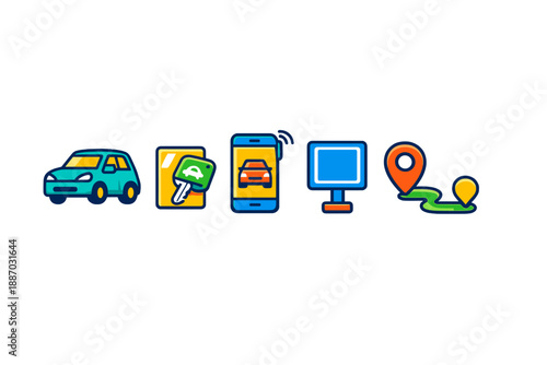 Digital tools for navigating car ownership and location tracking in modern urban life