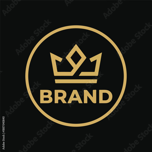 crown icon vector illustration