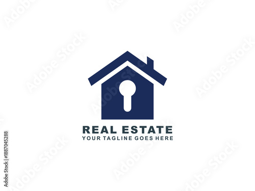 Real Estate logo Template collection, abstract house and building icons for property branding