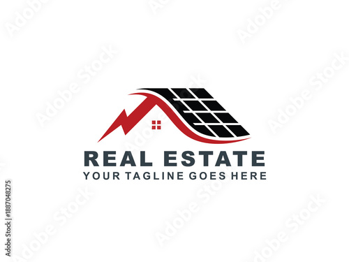 Real Estate logo Template collection, abstract house and building icons for property branding