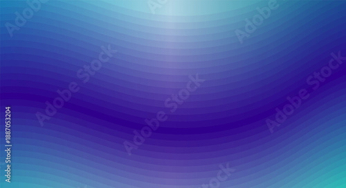Smooth Blue Purple Gradient Background with Soft Flowing Wave Layers