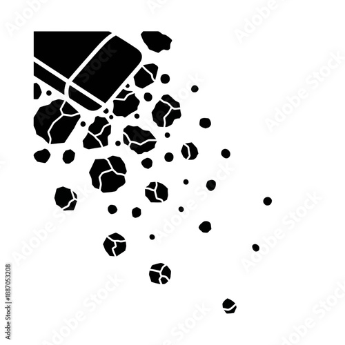 Shattered glass fragmentation