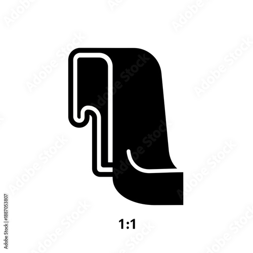 Black and white hook