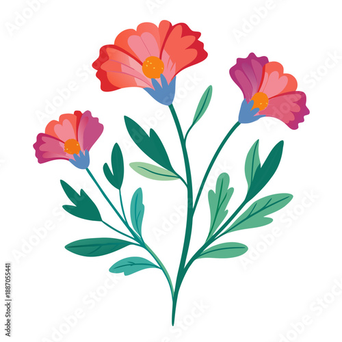 Vibrant flower bouquet