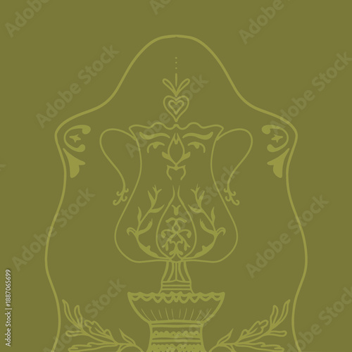 vector illustration of lord ganesha