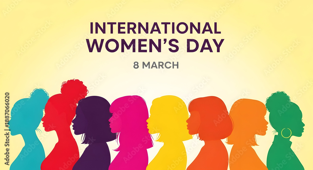 Obraz premium Celebrating empowerment and equality on international women's day