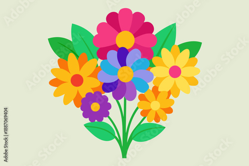 bouquet of colorful flowers