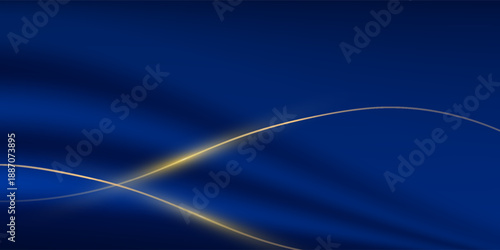 blue background design With luxurious effect elements Vector illustration