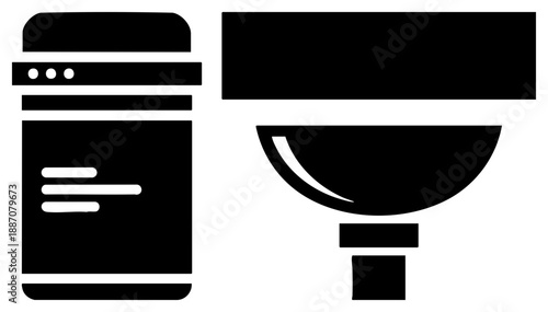 Modern Coffee Maker and Portafilter Set for Barista Use