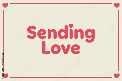 Expressing affection Vector, illustration