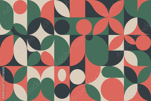 Abstract circular pattern Vector, illustration