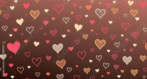 heart, hearts, love, seamlesspattern, vector, background, repeat, repeating, tileable, tiled, valentine, romantic, romance, wedding, anniversary, passion, affection, cute, sweet, decorative, design, g