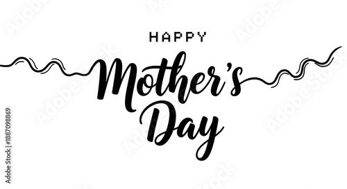 Happy mother's day greeting card