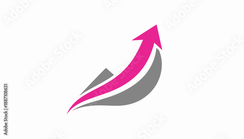 Free Download Abstract Growth Arrow Symbolizing Ascent Business Development And Progress - GFXLoad