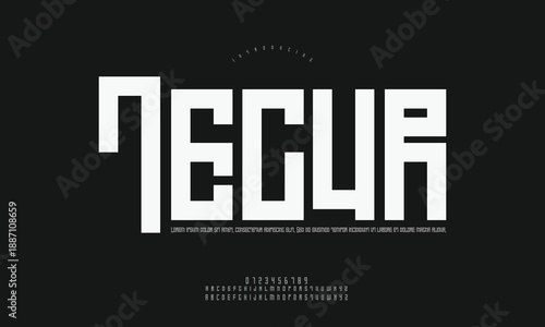 Typography font Abstract swirling pattern of deep blue and gold metallic textures, evoking luxury, elegance, and sophisticated design.