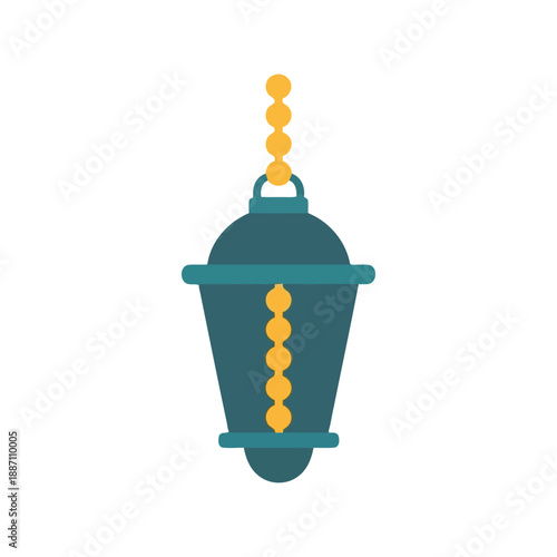 Vintage street lamp icon Vector