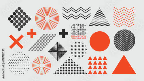 vector illustration of an abstract background with geometric shapes