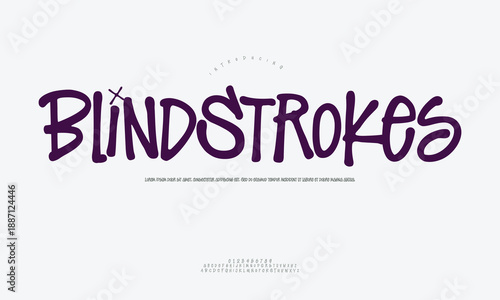 Abstract illustration with loose, energetic brush strokes and vibrant colors, conveying spontaneity and artistic freedom.