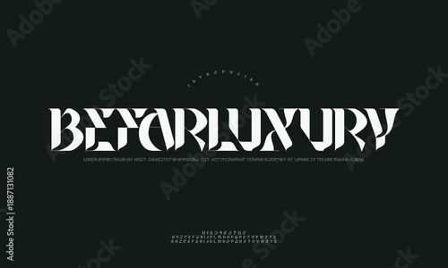 Luxurious and elegant typography with ornate serif details, a sophisticated font perfect for high-end branding, invitations, or editorial design.