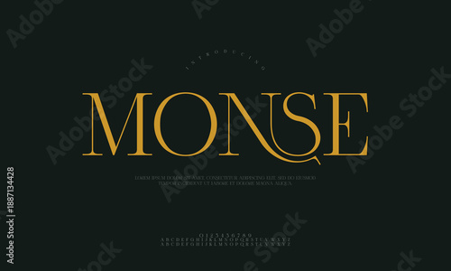 Stylized landscape illustration with abstract mountain peaks and flowing river, minimalist color palette, serene vector art