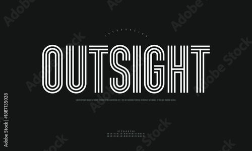 Surreal abstract landscape with floating geometric islands and vibrant sky, imaginative outdoor concept, unique vector art