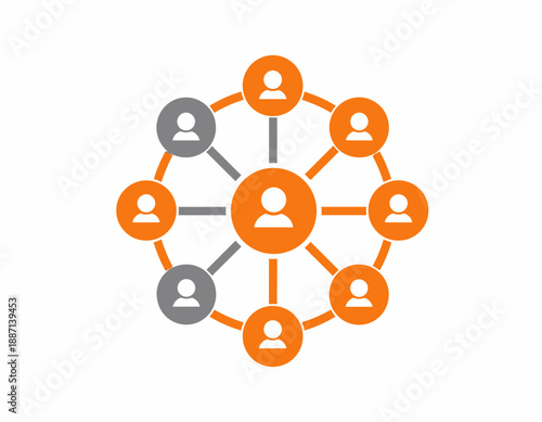 Connected People Network For Global Social Engagement And Community Interactions