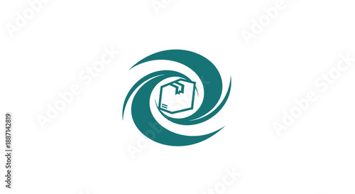 Delivery Icon Design Capturing The Essence And Concept Of Global Shipping Business