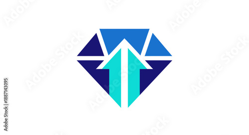 Diamond Shaped Arrow Graphic Representing Growth and Business Success Abstract Concept Free Download Diamond Shaped Arrow Graphic Representing Growth and Business Success Abstract Concept - GFXLoad