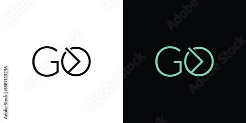 The Go logo design is clean and modern
