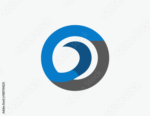 Dynamic Interlocking Rings Symbolizing Partnership Synergy and Collaboration Concept