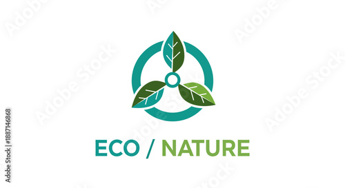 Ecological Design Symbolizing Nature Conservation and Sustainable Living Concepts