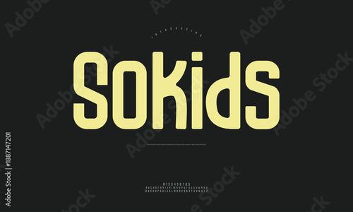 Playful and cheerful children's illustration for kids (Sokids) with cute characters and bright colors in a clean flat design style.