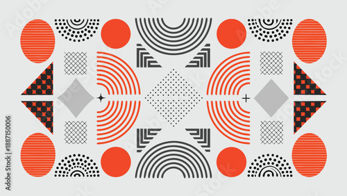 abstract vector background with circles