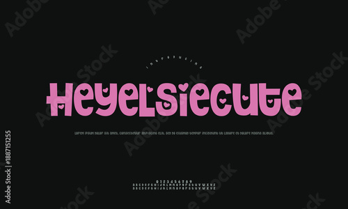 Playful "Hey" speech bubble or casual handwritten font vector illustration, perfect for friendly greetings, social media, and expressive designs.