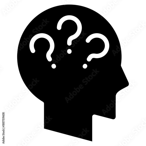 Dementia  Icon Element For Design