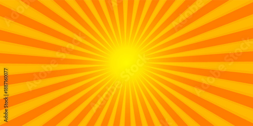 Abstract vector background with circular arranged orange lines, irregular shape, empty space for banner or advertising marketing message