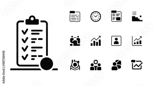 Project Management Icon Set