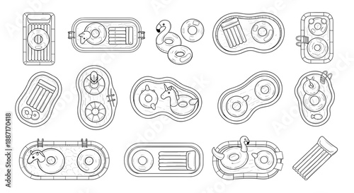 Collection of vintage remote controls in various shapes and sizes