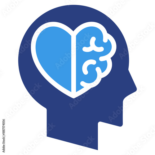 Mental Health  Icon Element For Design