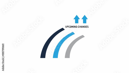 Fotografie Arrows pointing up symbol growth.