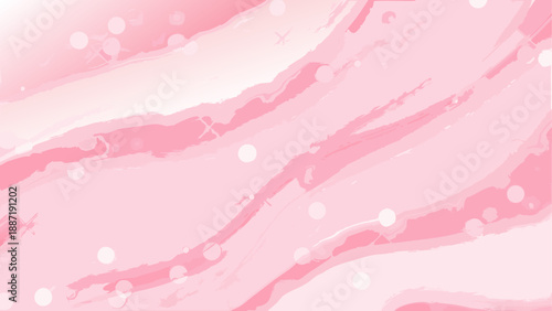 Abstract pastel pink watercolor texture with soft brush strokes and splatter effect for design backgrounds