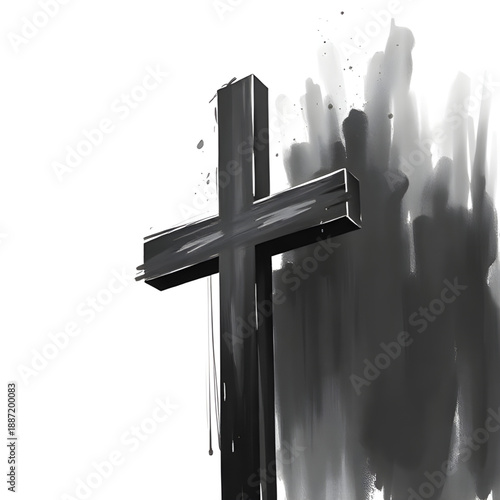 cross, crucifix, christian, religious, faith, belief, church, jesus, christ, god, holy, sacred, prayer, worship, devotion, spirituality, salvation, hope, grace, blessing, symbol, sign, isolated, white