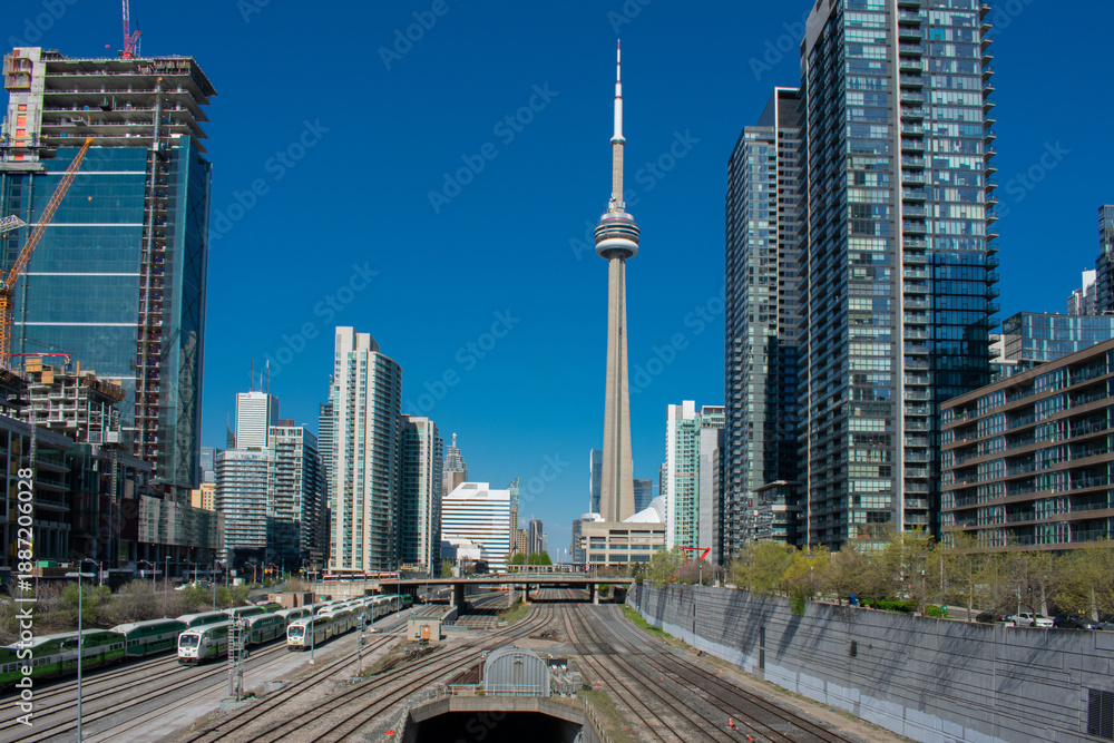 Obraz premium downtown Toronto downtown