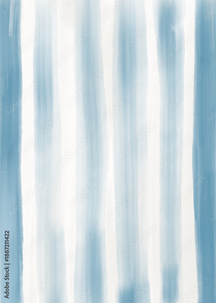 Obraz premium Underwater style background of blue and white vertical stripes. For interior design, prints, fabric or background.