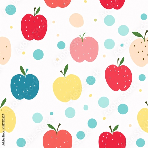 fruits seamless pattern, fruit pattern, fruit seamless background, fruit digital paper, fruit repeating pattern, summer fruit pattern, tropical fruit pattern