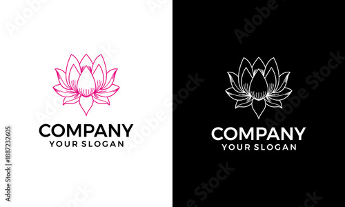 lotus line art design